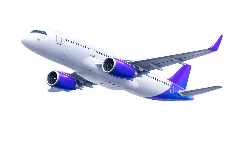 Avion pe cer
